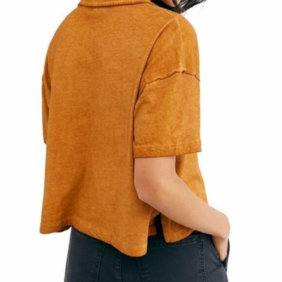 NEW Free People Weekend Rush Copper Top Small - Picture 3 of 7
